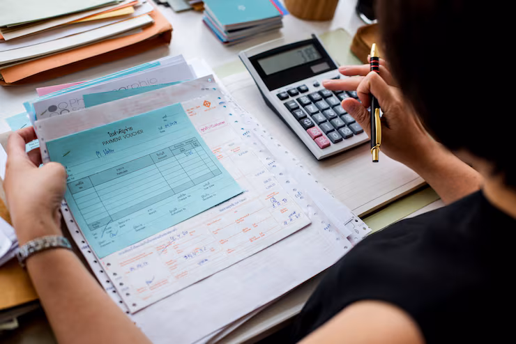 asian woman working through paperwork 53876 138148 asian woman working through paperwork 53876 138148